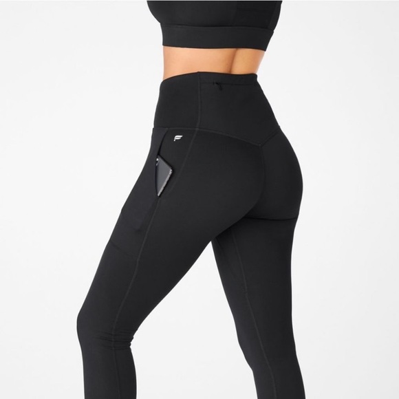 Fabletics Pants - High waisted trinity utility legging in Blue